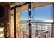 Relaxing oceanfront balcony with seating, perfect for enjoying the view at 6900 N Ocean Blvd. # 1041, Myrtle Beach, SC 29577
