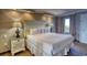 Comfortable bedroom featuring a plush king bed and bedside tables at 6900 N Ocean Blvd. # 1041, Myrtle Beach, SC 29577