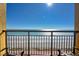 Beautiful ocean view from the condo's balcony, perfect for relaxing and enjoying the scenery at 6900 N Ocean Blvd. # 1041, Myrtle Beach, SC 29577