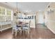 Charming dining area, next to the bright kitchen with hardwood floors, and natural light at 701 Salleyport Dr. # 1110, Myrtle Beach, SC 29579