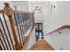 View looking down at the staircase and foyer at 873 Crystal Water Way, Myrtle Beach, SC 29579