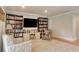 Comfortable living room with built-in shelving and neutral decor at 900 47Th Ave. N, Myrtle Beach, SC 29577