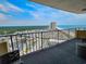 Enjoy distant ocean views from this high-rise balcony at 9650 Shore Dr. # 2207, Myrtle Beach, SC 29572