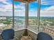 Balcony view, overlooking a charming coastal community and distant ocean at 9650 Shore Dr. # 2207, Myrtle Beach, SC 29572