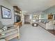 Cozy living room featuring comfortable seating, stylish decor, and ample natural light at 9650 Shore Dr. # 2207, Myrtle Beach, SC 29572