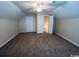 Spacious bedroom with neutral carpeting, a ceiling fan, and plenty of room at 1000 Weldon Ln., Conway, SC 29526