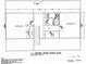 Second floor blueprint featuring three bedrooms, a bathroom, closets and hall at 1000 Weldon Ln., Conway, SC 29526