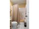 Bathroom with shower, toilet, vanity with sink and mirror at 1221 Tidewater Dr. # 2112, North Myrtle Beach, SC 29582