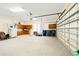 Spacious garage with abundant storage options, cabinetry, and ample open space for vehicles at 1325 Clipper Dr., North Myrtle Beach, SC 29582
