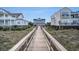 Enjoy direct beach access via a private wooden walkway for a seamless coastal lifestyle at 139 Pioneer Loop, Georgetown, SC 29440