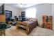 Comfortable bedroom with carpet, ceiling fan, and a spacious layout at 1437 Baldwin Ct. # 1437, Little River, SC 29566