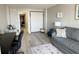 The living room features a sofa, desk, and a view into the kitchen area at 1501 S Ocean Blvd. # 239, Myrtle Beach, SC 29577