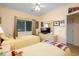Shared bedroom with two twin beds, each with a nightstand and a dresser at 1505 Lantern Rest Dr. # 301, Myrtle Beach, SC 29579