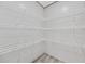 Walk in pantry features white metal shelves for optimal storage at 1962 Pint Circle, Longs, SC 29568