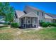 Backyard featuring a screened porch area with plenty of space at 205 Threshing Way # 1052, Myrtle Beach, SC 29579