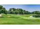 Scenic golf course view showcasing well-manicured greens and lush, mature trees at 205 Threshing Way # 1052, Myrtle Beach, SC 29579