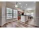 Cozy kitchen featuring an island, stainless steel appliances, and natural lighting at 205 Threshing Way # 1052, Myrtle Beach, SC 29579