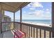 Relaxing ocean view from the condo balcony, perfect for enjoying the beach scenery and calming sea breezes at 208 Ocean Blvd. N # 324, North Myrtle Beach, SC 29582