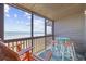 Oceanfront view from relaxing covered balcony at 208 Ocean Blvd. N # 324, North Myrtle Beach, SC 29582