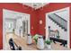 Dining room with open view to kitchen and staircase at 2150 North Berwick Dr., Myrtle Beach, SC 29575