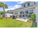 Cozy backyard with a patio, lawn, and ample space for outdoor relaxation at 232 Je Edward Dr. # 19, Myrtle Beach, SC 29588