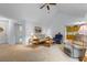 Spacious living room with vaulted ceiling offers versatile layout and a cozy atmosphere at 250 Nature Trail, Little River, SC 29566