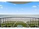 Breathtaking beach and ocean views from this cozy private balcony with outdoor seating at 2500 N Ocean Blvd. # 601, Myrtle Beach, SC 29577