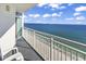 Stunning ocean views from the private balcony, perfect for relaxing by the sea at 2504 N Ocean Blvd. # 2030, Myrtle Beach, SC 29577