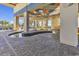 Beautifully designed pool area with lounge chairs and a bar for ultimate relaxation at 2504 N Ocean Blvd. # 2030, Myrtle Beach, SC 29577