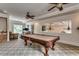 Game room featuring a pool table and additional lounge area at 2790 Fowler Rd., Loris, SC 29569