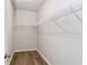 Walk-in closet with wire shelving and modern flooring offers ample storage space at 307 Dunlin Pl, Conway, SC 29526