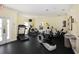 This gym features a variety of workout equipment, including treadmills and elliptical machines at 3939 Gladiola Ct. # 202, Myrtle Beach, SC 29588
