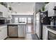 Bright living area with stainless steel appliances, and easy access to the main living area at 3939 Gladiola Ct. # 202, Myrtle Beach, SC 29588