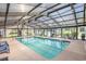 Indoor pool with vaulted ceilings and bright sunlight at 3939 Gladiola Ct. # 202, Myrtle Beach, SC 29588