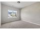 Bedroom showcasing carpeted floor, neutral-toned wall paint, and a window at 417 Grain Field Dr., Georgetown, SC 29440