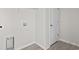 Laundry room featuring hookups, light wood floor and white walls at 417 Grain Field Dr., Georgetown, SC 29440