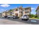 Well-maintained condo building with ample parking and appealing architectural details at 4206 Pinehurst Circle # E8, Little River, SC 29566