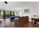 Bright and airy living space with a comfortable seating area and balcony access at 4206 Pinehurst Circle # E8, Little River, SC 29566