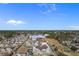 Aerial view of 4350 Intercoastal Drive, showcasing the community's layout within a well-established neighborhood at 4350 Intercoastal Dr. # 2408, Little River, SC 29566
