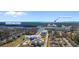 Aerial view of 4350 Intercoastal Drive, showcasing the waterway, marina, and nearby North Myrtle Beach at 4350 Intercoastal Dr. # 2408, Little River, SC 29566