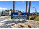 Intercoastal Village Resort sign shows the private community, surrounded by beautiful landscaping and a clear blue sky at 4350 Intercoastal Dr. # 2408, Little River, SC 29566