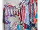 Walk-in closet with clothing racks and storage, offering ample space and organization at 4501 Farm Lake Dr., Myrtle Beach, SC 29579