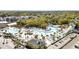Aerial shot of a resort showcasing multiple pools, slides, palm trees, and deck chairs at 6001-Z67 S Kings Hwy., Myrtle Beach, SC 29575