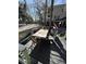 Outdoor deck with dining area surrounded by greenery and providing a relaxing outdoor space at 6001-Z67 S Kings Hwy., Myrtle Beach, SC 29575