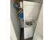Convenient laundry closet featuring a stacked washer and dryer set for easy laundry access at 6001-Z67 S Kings Hwy., Myrtle Beach, SC 29575