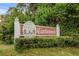 Attractive Castewood community sign surrounded by lush greenery at 601 Jousting Ct., Conway, SC 29526