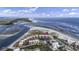 Breathtaking aerial view of an oceanfront condominium complex with direct beach access and many amenities at 6309 N Ocean Blvd. # 14 E, North Myrtle Beach, SC 29582