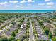 A nice aerial view showcases the home's location near the beach at 806 Compass Point Dr., North Myrtle Beach, SC 29582