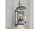 Elegant entryway featuring decorative glass doors and transom windows at 806 Compass Point Dr., North Myrtle Beach, SC 29582