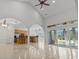 Bright and airy open-concept layout with kitchen, living, and dining areas at 806 Compass Point Dr., North Myrtle Beach, SC 29582